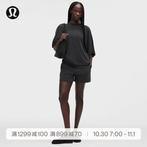 Lightweight Softstreme女士轻盈短裤 速干丨lululemon丨LW7DXHS