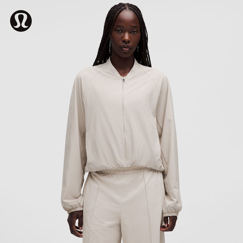 Breezily 女士飞行员夹克丨lululemon丨LW3KR4S