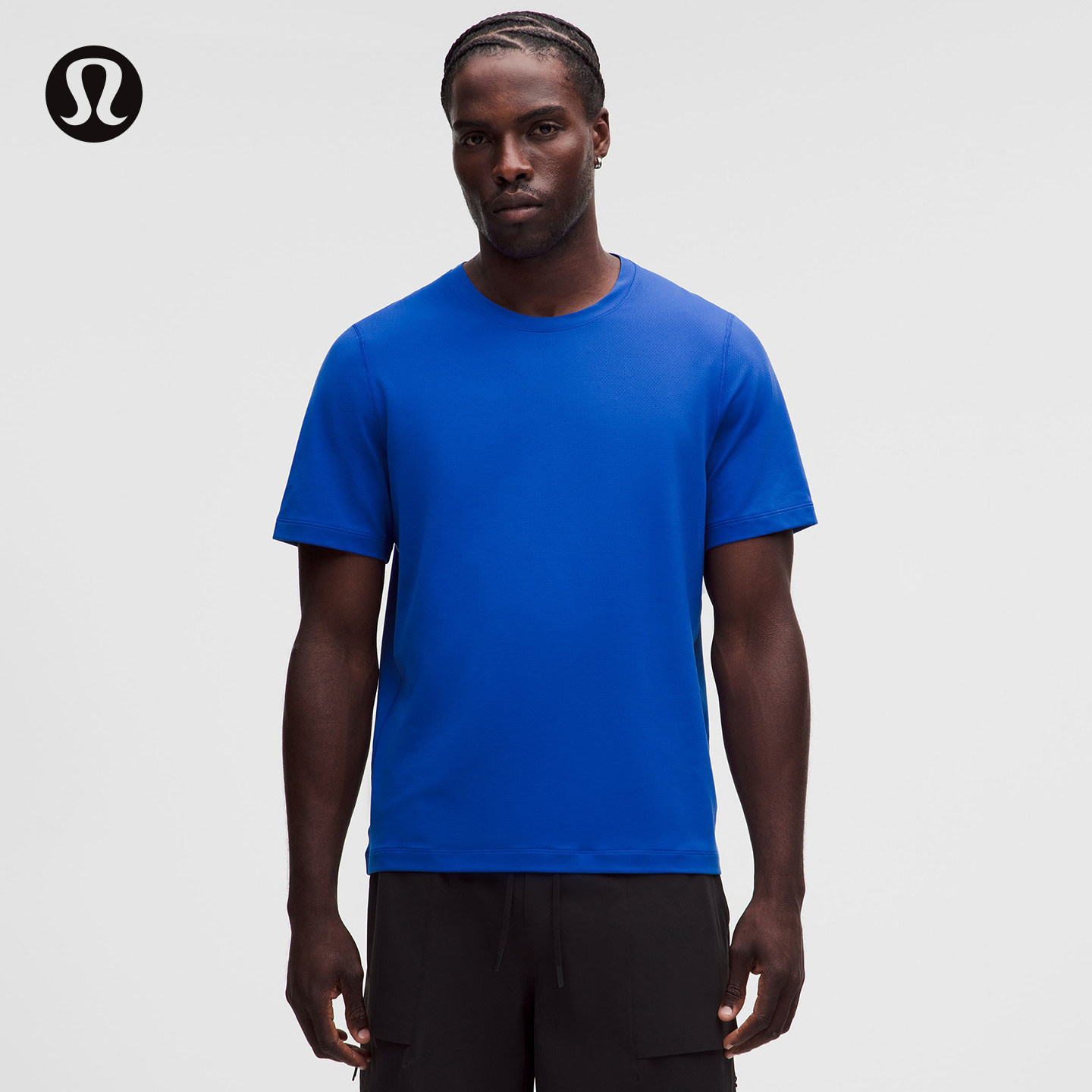 Mesh Soft Jersey男士网面针织短袖T恤 芯吸丨lululemon丨LM3GC0S图片