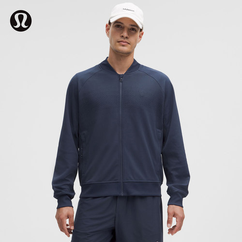 Engineered Knit男士网球网面夹克 速干芯吸丨lululemon丨LM3FQVS