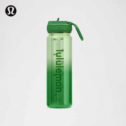 Back to Life 透明水瓶 710ml *带吸管丨lululemon丨LU9CSDS