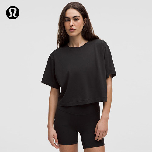 All Yours 女士棉混纺短款短袖 T 恤 丨lululemon丨LW3JSJS
