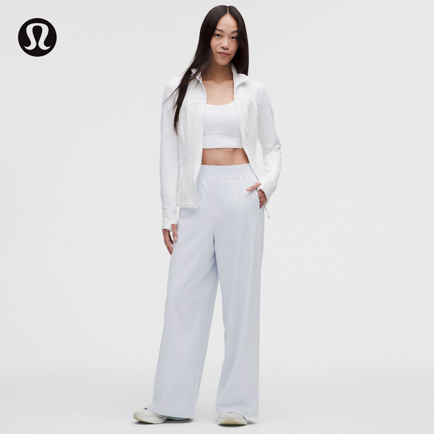 Swift 女士阔腿裤 *腰部徽标*亚洲版型丨lululemon丨LW5IDEA - 实物图