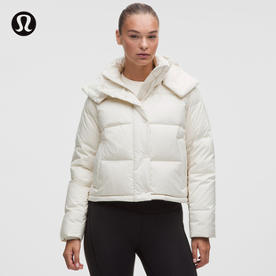 LW4CO4S Puff™ Wunder 羽绒外套 防风拒水 lululemon 女士短款