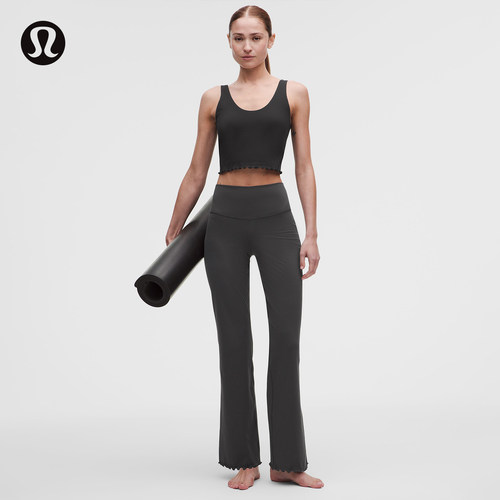 Align™女士运动波浪边裤脚喇叭裤*常规版型丨lululemon丨LW5IJYS