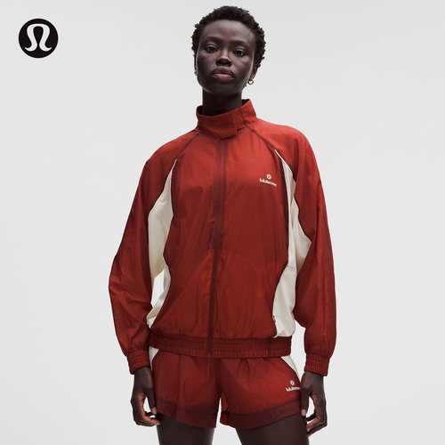License to Train™ 女士运动纹理夹克 速干丨lululemon丨LW3KGCS