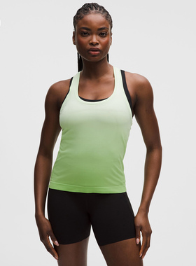 Swiftly Tech女士低圆领运动背心 2.0 *Wash丨lululemon丨LW1FU7S