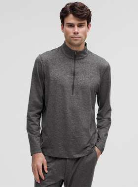 Soft Jersey 男士半拉链针织衫 芯吸丨lululemon丨LM3ES1S