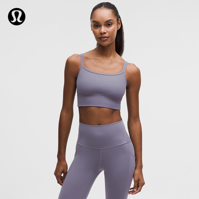 Align™女士背部交叉肩带运动内衣罗纹 芯吸丨lululemon丨LW2ET4S