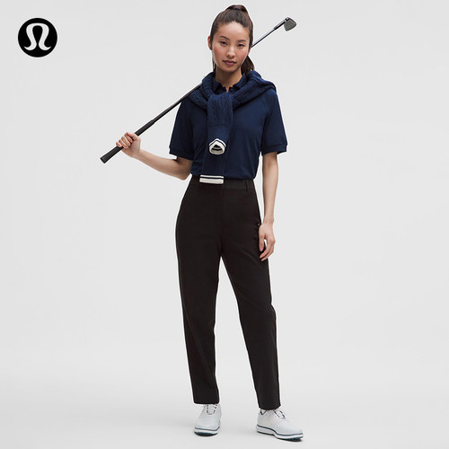 Stretch Twill女士高尔夫长裤*亚洲版 拒水丨lululemon丨LW5IEGA