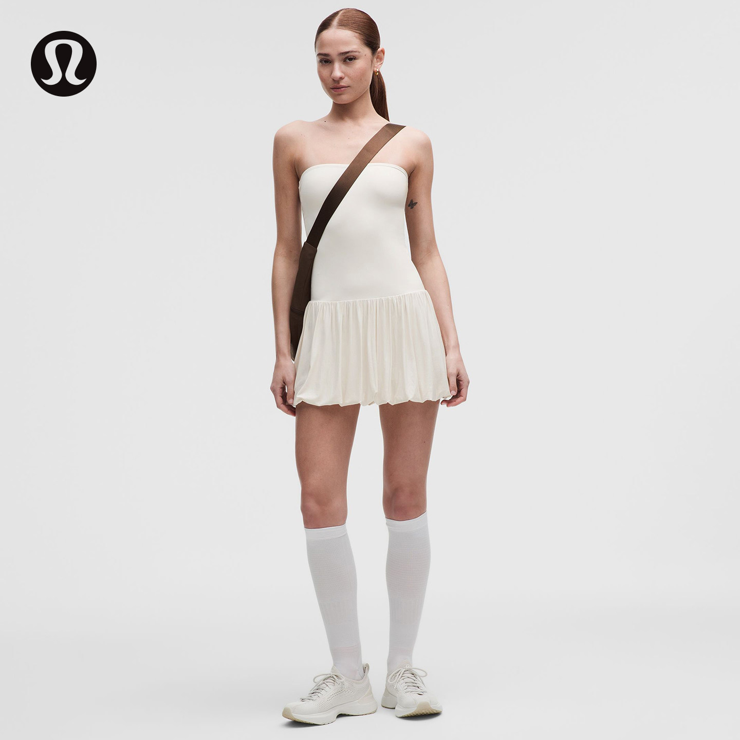 2-in-1 女士二合一短款连衣裙 速干芯吸丨lululemon丨LW1GLNS - 实物图