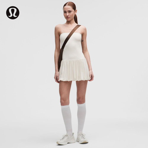 2-in-1 女士二合一短款连衣裙 速干芯吸丨lululemon丨LW1GLNS