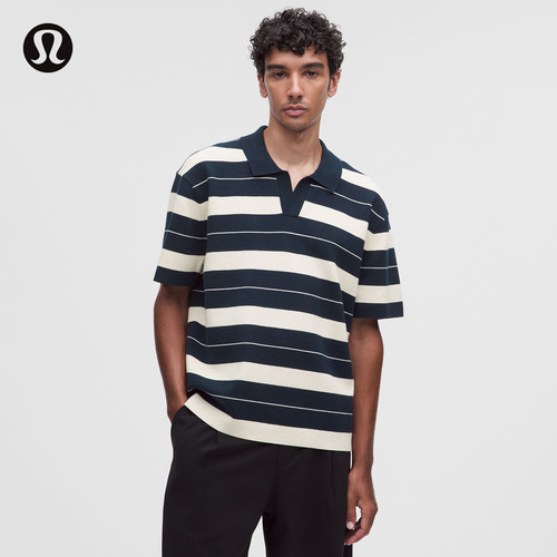 Cotton-Blend 男士棉混纺针织短袖休闲衫丨lululemon丨LM3GQ8S