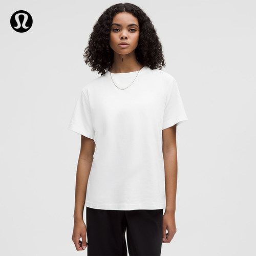 All Yours 女士棉混纺短袖 T 恤丨lululemon丨LW3JSFS