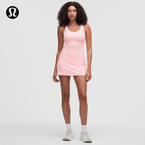 Scoop-Neck 女士网球低圆领后侧开口连衣裙丨lululemon丨LW1FSBS