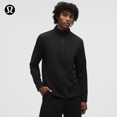 Soft Jersey 男士半拉链针织衫 芯吸丨lululemon丨LM3F45S