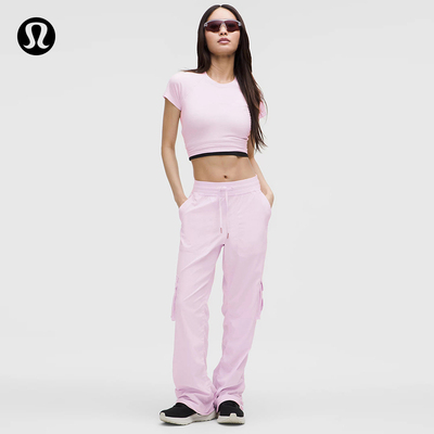 Dance Studio 女士宽松剪裁中腰工装裤 拒水丨lululemon丨LW5HUJA