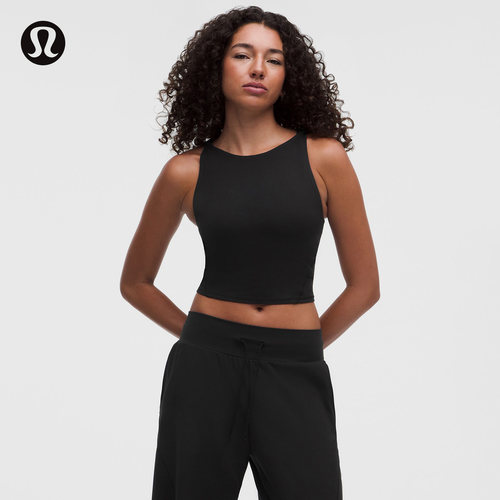 Light Nulu女士轻盈版扭结肩带背心 速干丨lululemon丨LW1GEWS