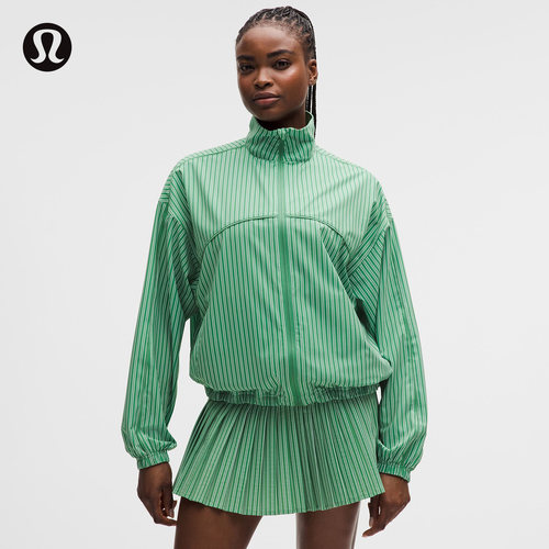 UV-Protective 女士网球超宽松款夹克 防晒丨lululemon丨LW3JWTS