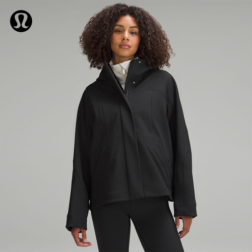 RepelShell 女士背部抽绳功能型外套丨lululemon丨LW4CB3S