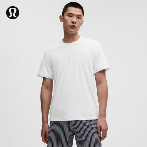 男士网球纹理网面短袖 T 恤丨lululemon丨LM3GIMS