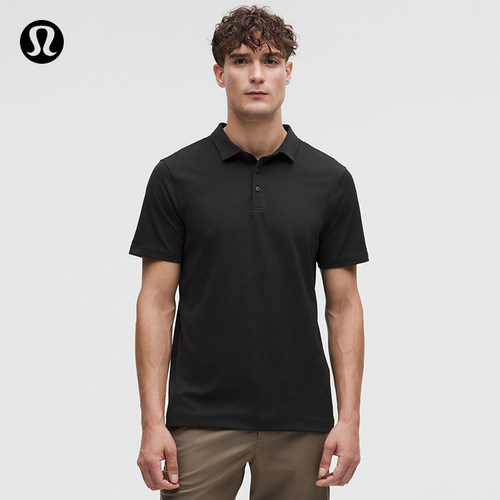 ShowZero™ 男士休闲Polo衫短袖丨lululemon丨LM3FLWS