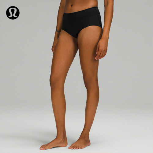 InvisiWear 女士中腰平角内裤 速干芯吸丨lululemon丨LW9DB0S