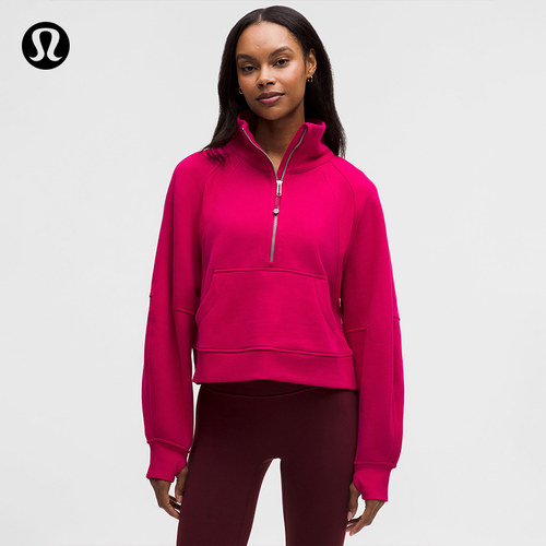 Scuba™ 女士超宽松款烟囱领卫衣*拉绒 丨lululemon丨LW3IJ6S