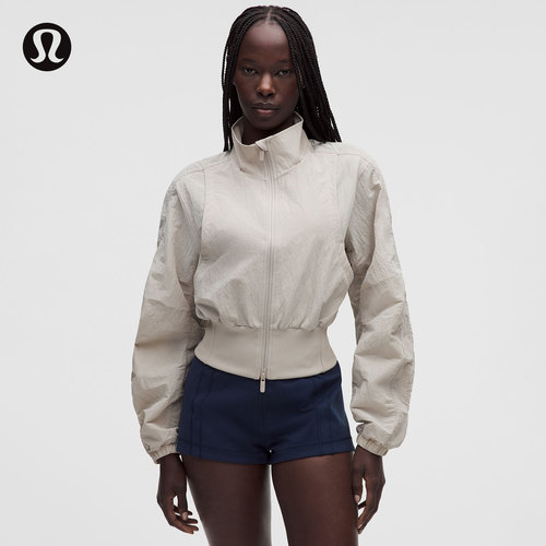 Slim-Waist 女士腰部修身设计烟囱领夹克丨lululemon丨LW3KWPS
