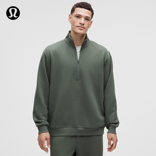 Steady State 男士半拉链卫衣*拉绒丨lululemon丨LM3FA9S
