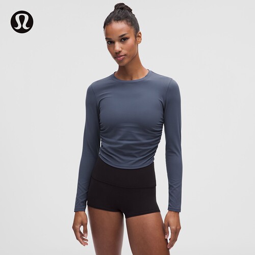 All It Takes™ 女士运动长袖 T 恤丨lululemon丨LW3KUQS