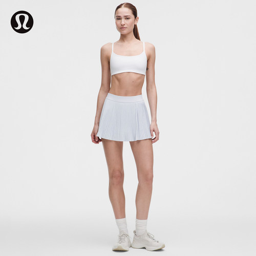 RePleat 女士风琴褶高腰网球裙速干芯吸丨lululemon丨LW8ATRS