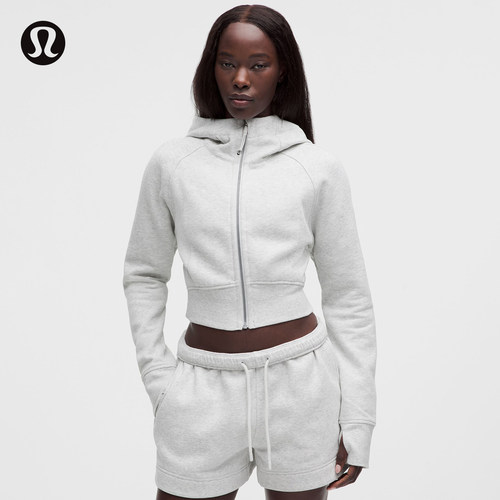 Scuba™ 女士短款拉链连帽衫丨lululemon丨LW3LUVS
