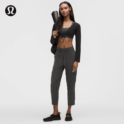 Dance Studio 女士中腰中长裤 拒水丨lululemon丨LW6CDQS