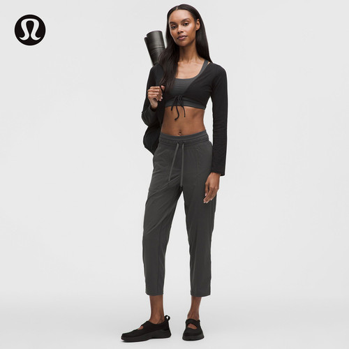 Dance Studio 女士中腰中长裤 拒水丨lululemon丨LW6CDQS