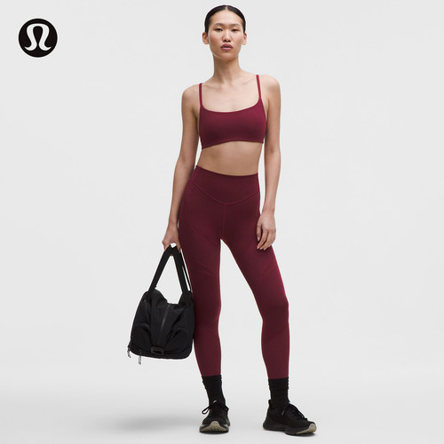 Everlux 女士运动拼接设计高腰紧身裤 *SOTM丨lululemon丨LW5HYYS