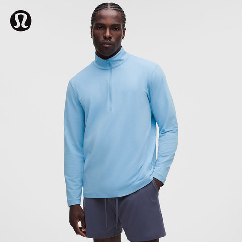 Soft Jersey 男士半拉链针织衫丨lululemon丨LM3FGGS