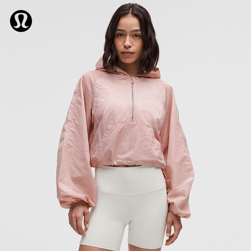 Scuba 女士短款半拉链外套丨lululemon丨LW4BQFS