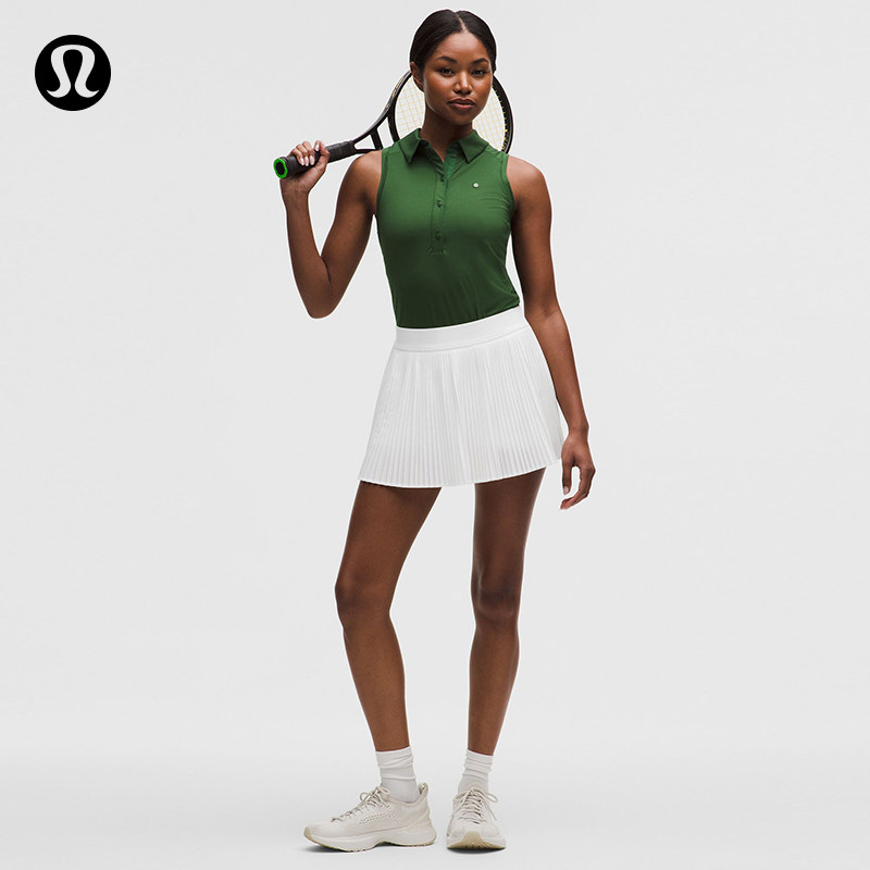 RePleat 女士风琴褶高腰网球裙丨lululemon丨LW8ATSS图片