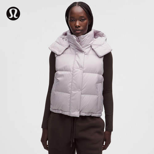 Wunder Puff™ 女士短款羽绒马甲 防风拒水丨lululemon丨LW4CO8S