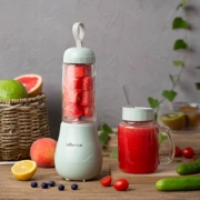 Máy ép trái cây tại nhà nấu nhỏ ly nước trái cây cầm tay tự động điện mini hit máy ép trái cây - Máy ép trái cây