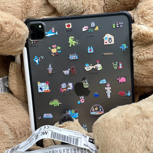 Shesell「宜家」ipad磨砂亚克力保护壳pro防摔防弯曲airmini苹果单壳硬壳轻便air6新款