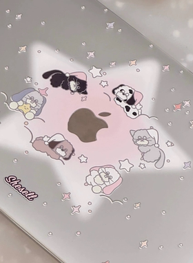 Shesell「瞌睡虫」Macbook磨砂保护壳保护套13寸M4air防划防刮pro硬壳14寸