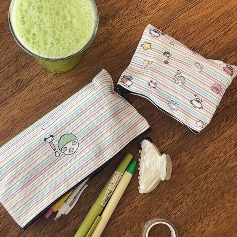 Shesell零钱包收纳包小卡包纯手工可爱小众韩系手机数据线收纳