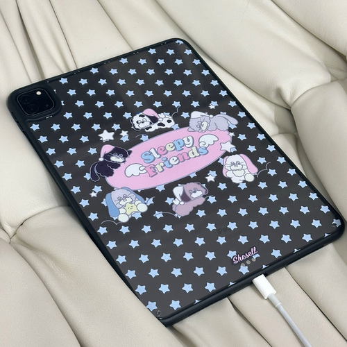 Shesell「瞌睡虫」ipad亚克力单底保护壳pro防摔mini6苹果单壳11代轻便air6新款11寸