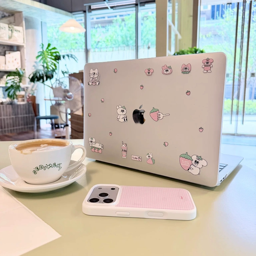 Shesell「草莓」适用于MacBook保护壳air保护套13寸pro原创插画M5防磕碰小众