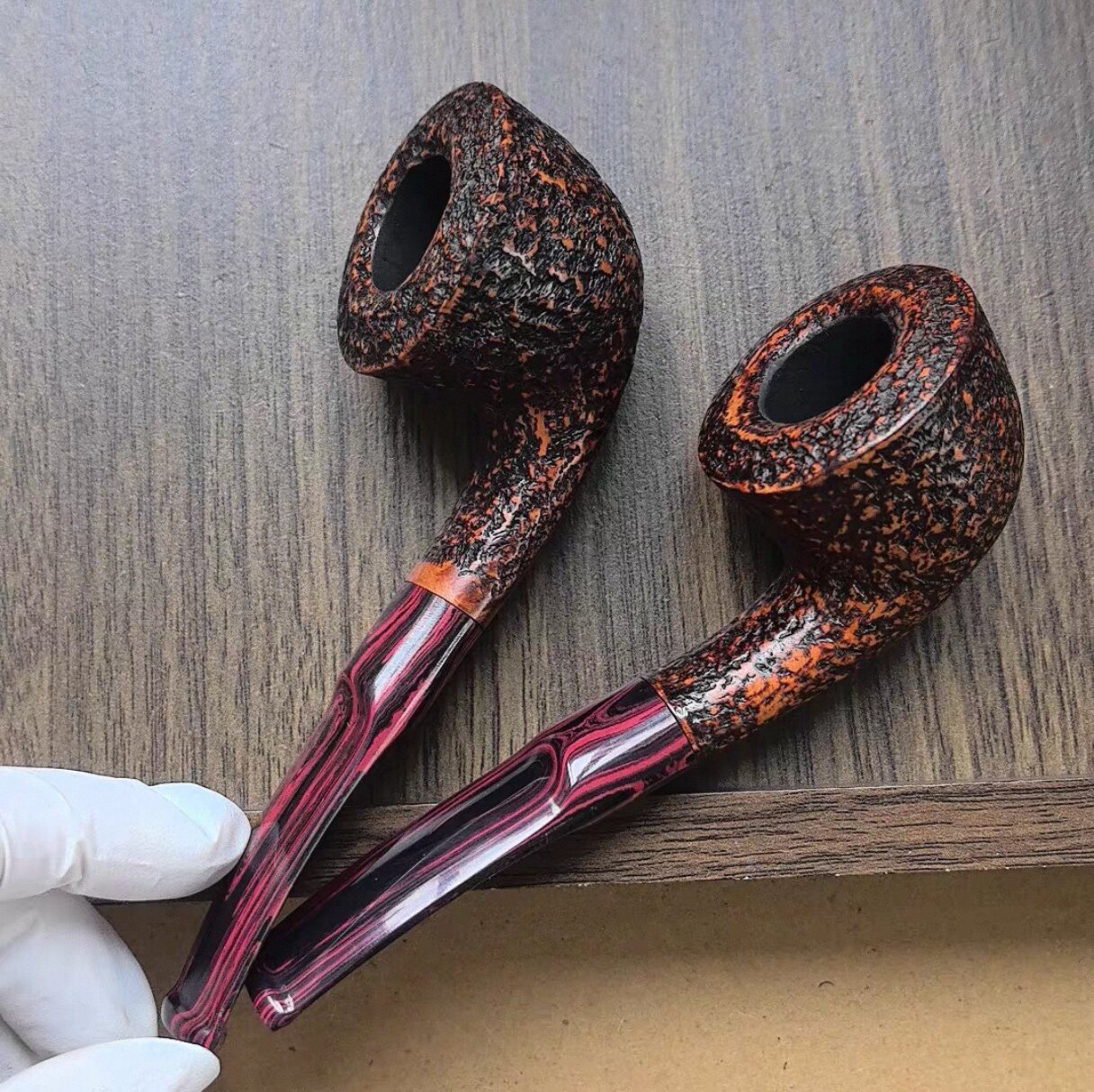 进口石楠木斗男士实木经典史丹威86同款烟斗手工烟袋锅老式烟锅
