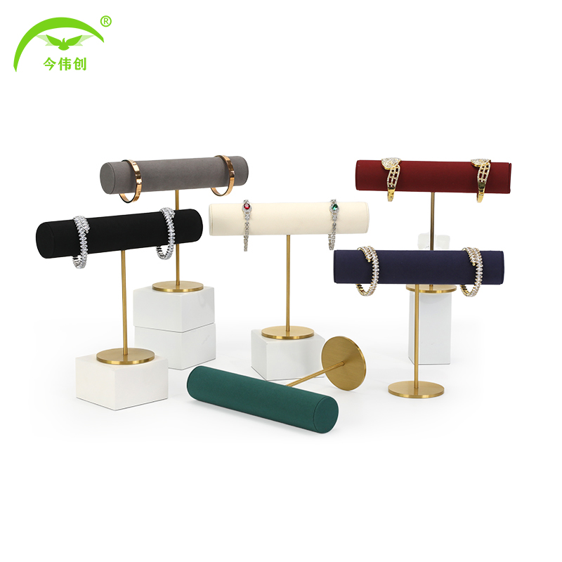 高档首饰展示架手表手链手绳手镯头箍发箍收纳摆放架珠宝展示道具