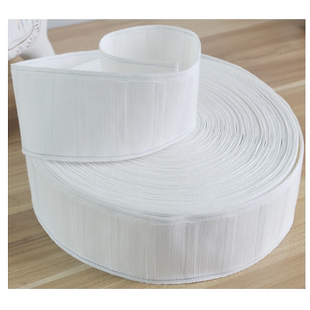 加厚窗帘挂钩布带条配件辅料布带棉布袋穿勾白色布料窗帘配件大全