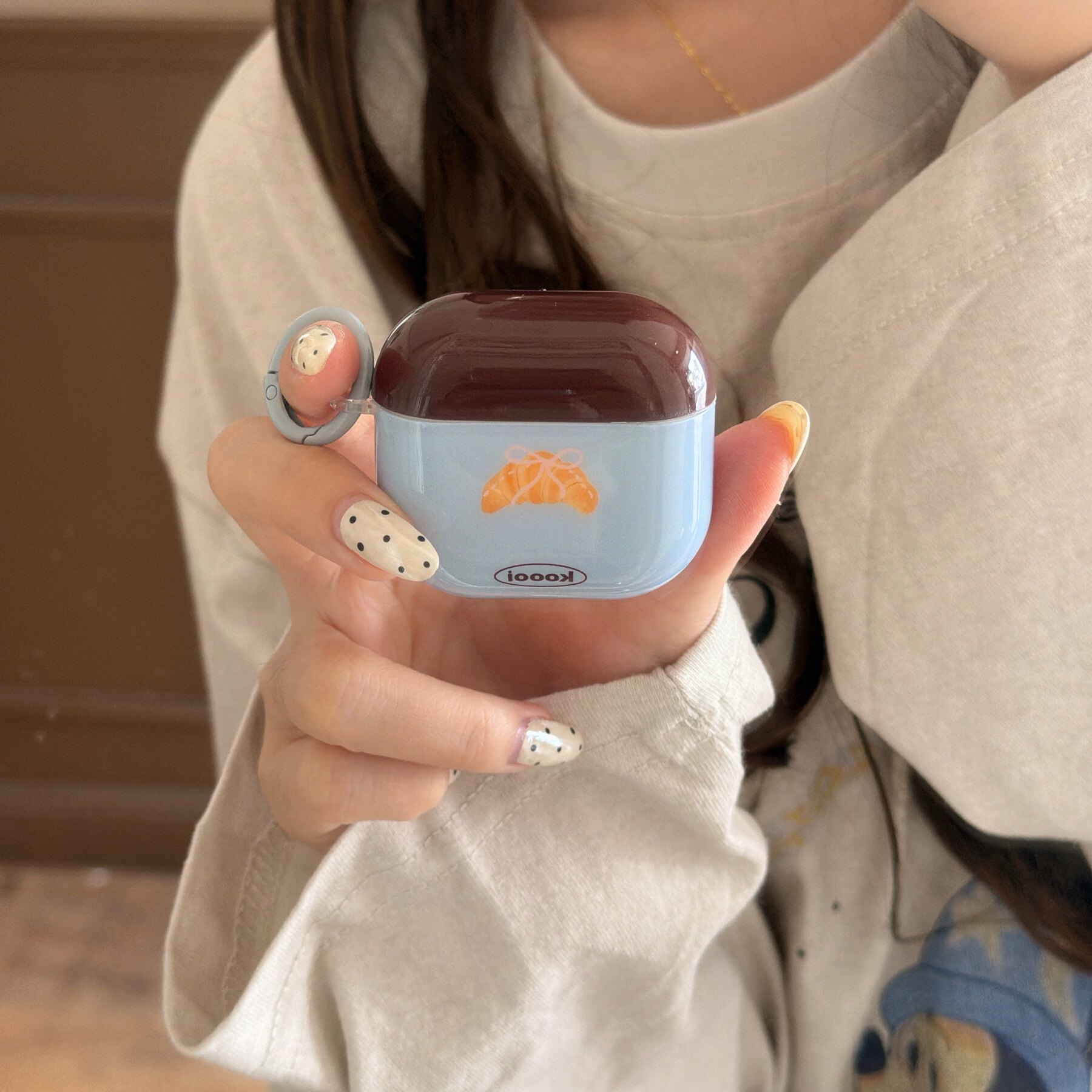 一家不会撞壳的店创意牛角面包食物耳机保护套适用苹果新4代无线蓝牙耳机壳AirPodsPro2代百搭3代pro3保护壳